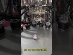 Máquina de enchimento de creme cosmético de cor dupla Máquina de enchimento de frasco de creme com motor AC