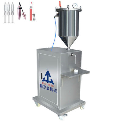 qualidade  Vertical Pressurized Hydrogel Masccara and Lipgloss Filling Machine For Quantitative Filling fábrica
