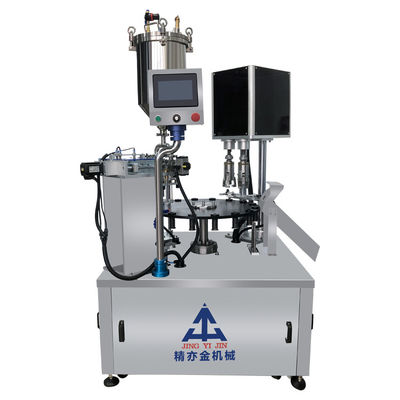 Máquina de enchimento de mascara automática completa 220V 380V Máquina de enchimento rotativa