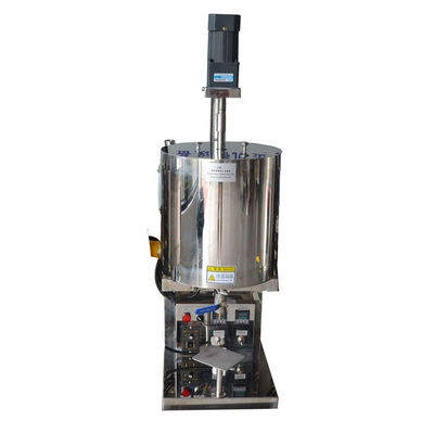 Linha de produção de batom 20L Máquina de enchimento de batom de aquecimento