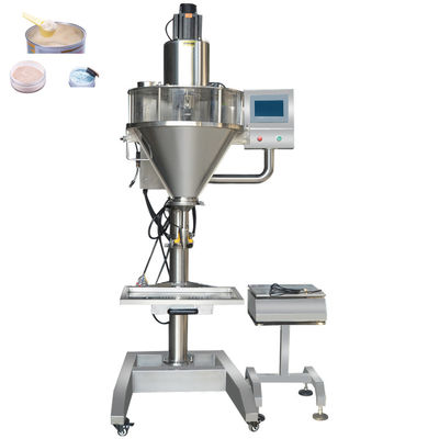 SS304 Máquina de fabricação de pó cosmético de enchimento com balança eletrônica
