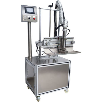 Máquina de fabricação de pó cosmético PLC Máquina de sucção móvel de sobrancelhas