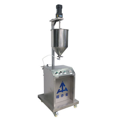 Máquina de enchimento de pó cosmético fácil de operar 15 ~ 40 garrafas / minuto