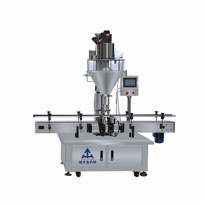 5-40 garrafas / min Máquina de fabricação de pó cosmético automática