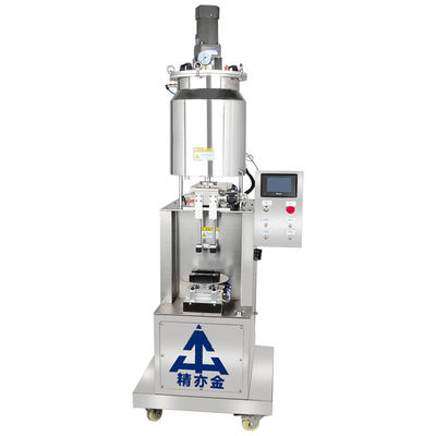 Máquina de enchimento de tubos de brilho labial de 220V 50Hz de aço inoxidável de 2,3 kW