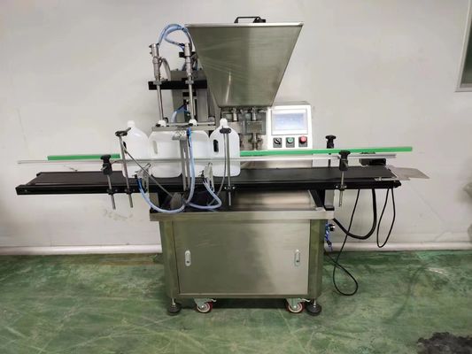 Servo Máquina de enchimento de creme cosmético Máquina de enchimento de bomba de engrenagem de cabeça dupla