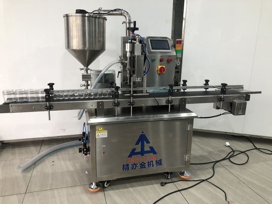 Máquina de enchimento de creme automática de cabeça única velocidade de enchimento rápida