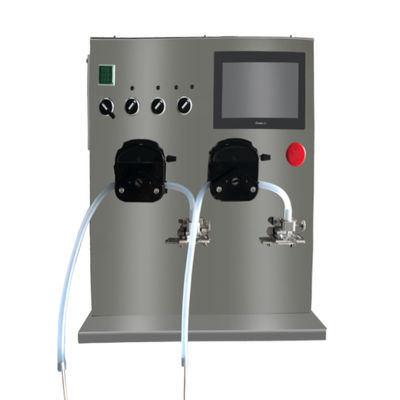 Máquina de enchimento de garrafas de esmaltes de duas cabeças 750-1000pcs/h