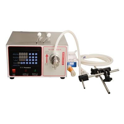 Máquina de enchimento semiautomática com bomba de engrenagem 1 ml-500 ml Volume de enchimento