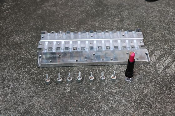 12 buracos Mould On Lip Balm Slant Dupla Cor Com Logotipo Personalizado
