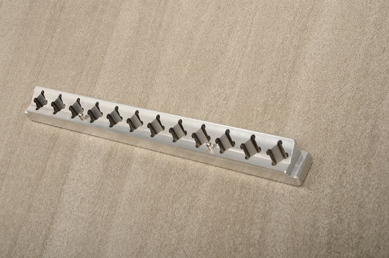 12 Hole Diy Lipstick Mold Hard lipstick moldes formadores liga de alumínio