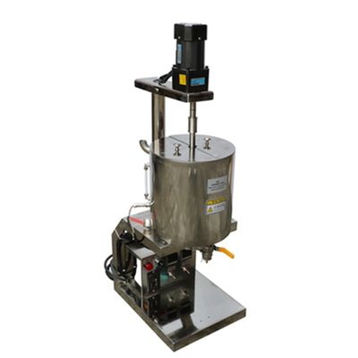 Linha de produção de batom 20L Máquina de enchimento de batom de aquecimento