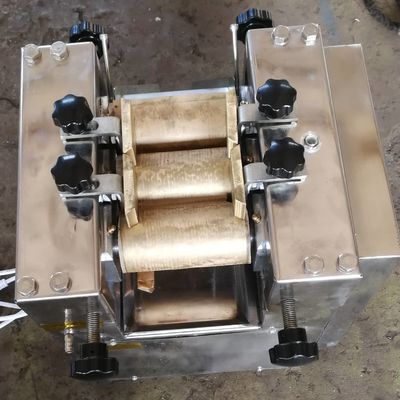 Máquina de moagem de batom Laboratório S65 Máquina de moagem de três rolos