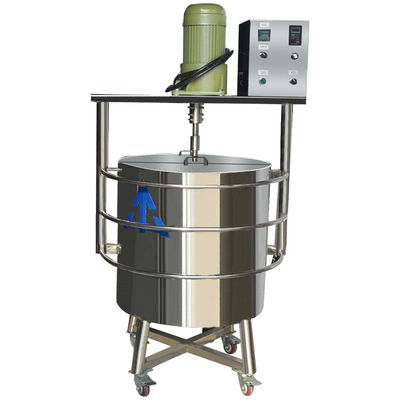Máquina de mistura de batons de 100 litros Agitação derretimento aquecimento compartimentado