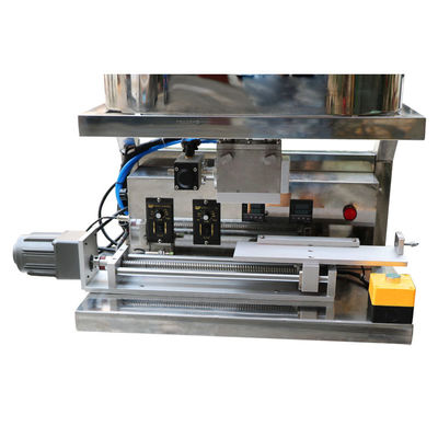 2.6KW Linha de produção de batom Máquina de enchimento de batom de mármore Dupla cor
