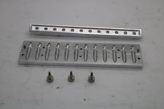 Kit de molde de batom de lápis de cor 12 furos para moldes formadores de batom duro