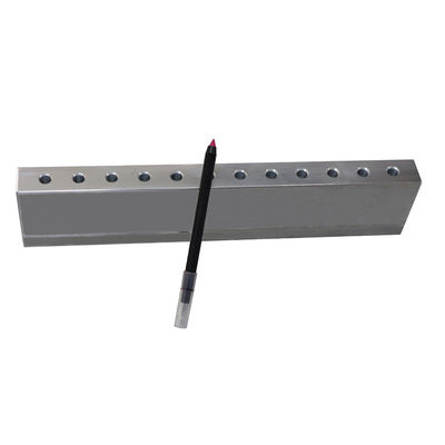 3-5 moldes por minuto Linha de produção de batom 12 buracos Kit de moldes de batom