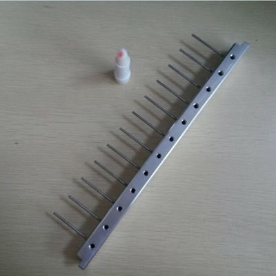 liga de alumínio Linha de produção de batom Diy molde de batom 12 buracos