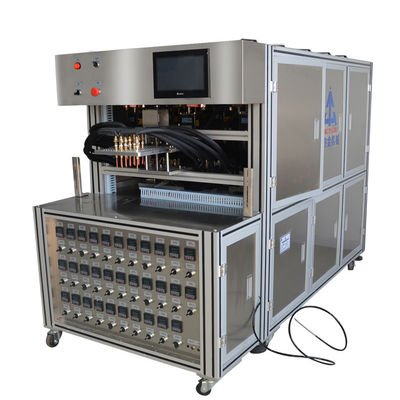Máquina de enchimento de creme multicolor Máquina de enchimento de quinze cores com correia transportadora