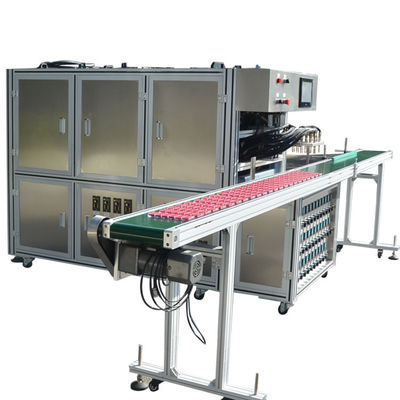 Máquina de enchimento de creme multicolor Máquina de enchimento de quinze cores com correia transportadora