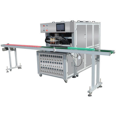 Máquina de enchimento de creme multicolor Máquina de enchimento de quinze cores com correia transportadora