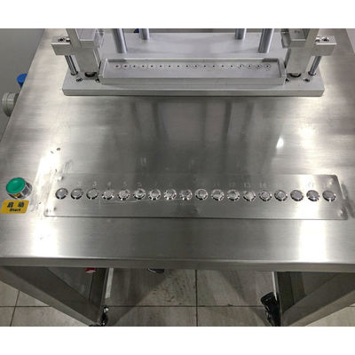 220V 50Hz Máquina de preenchimento de lápis de sobrancelha desmoldamento Equipamento de preenchimento cosmético