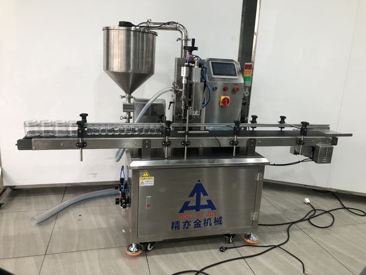 Máquina de enchimento automática de servo de cabeça única engrenagem bomba 6000 garrafas por hora