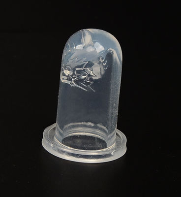 Lipstick de cor transparente Mofo de silicone cabeça de gato padrão de silicone