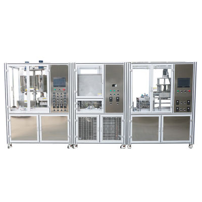 Linha de produção de batom Máquina automática de enchimento de batom Máquina de liberação de resfriamento