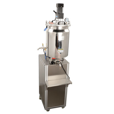 Máquina automática de enchimento de lip gloss Máquina vertical de enchimento de batom pressurizado para enchimento quantitativo