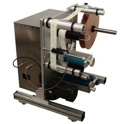 Máquina de rotulagem de garrafas semiautomática de 220V 50Hz 30-600pcs / min