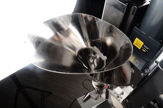 Controle por PLC Máquina de fabricação de pó cosmético Máquina de enchimento de partículas
