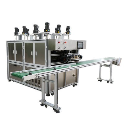 Máquina de enchimento de creme cosmético de velocidade rápida 12 cores Máquina de enchimento de creme cosmético de sombra de olhos 16,8KW