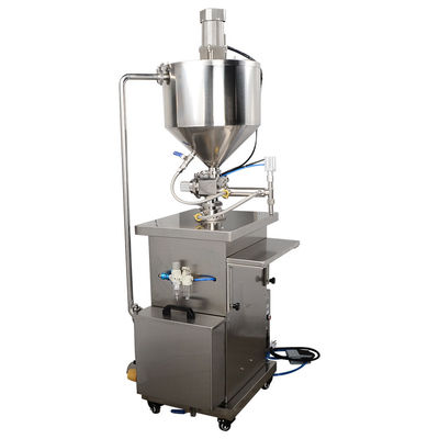 Máquina de enchimento aquecida de circulação de água Máquina de enchimento a pistão pneumática