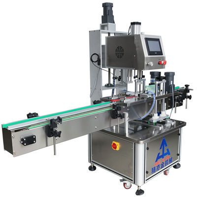 Servo Automático Máquina de fecho de garrafas de plástico de alta velocidade Máquina de fecho de servo totalmente automática 20-50 Pcs / Min