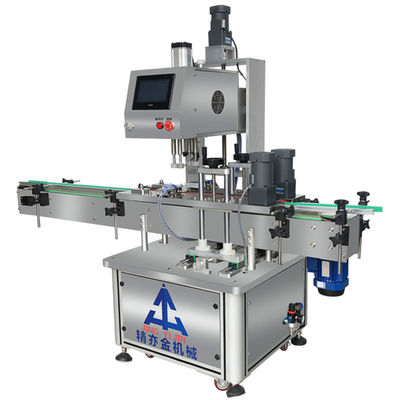 Servo Automático Máquina de fecho de garrafas de plástico de alta velocidade Máquina de fecho de servo totalmente automática 20-50 Pcs / Min