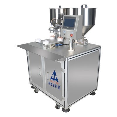 Máquina de preenchimento de creme de bebê com almofada de ar SUS304 1020Pcs/h