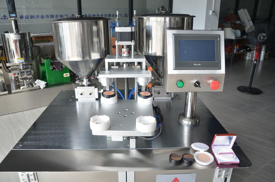 Máquina de preenchimento de creme de bebê com almofada de ar SUS304 1020Pcs/h