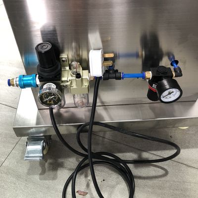 Máquina de enchimento por hidrogel a pressão vertical Mascara e Lipgloss para enchimento quantitativo