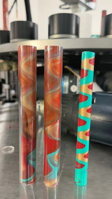Máquina de Enchimento de Rolos Cosméticos e Creme de Parafuso Máquina de Enchimento de Jar de Creme de Cor Dupla