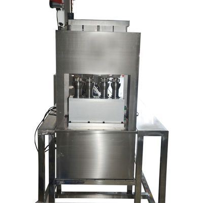 Máquina de preenchimento de produtos com padrão multicolor, máquina de preenchimento de creme com padrão de isolamento