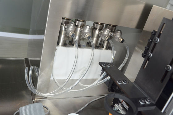 Máquina de enchimento de creme de isolamento de bolas granulares de quatro cores