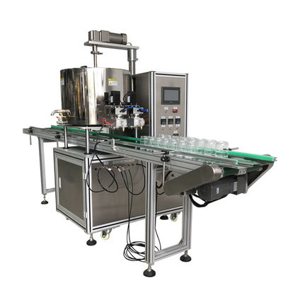 Cremagem de creme de sombra de olhos bomba de engrenagem de cabeça dupla máquina de preenchimento quantitativa pode preencher 1-9999g