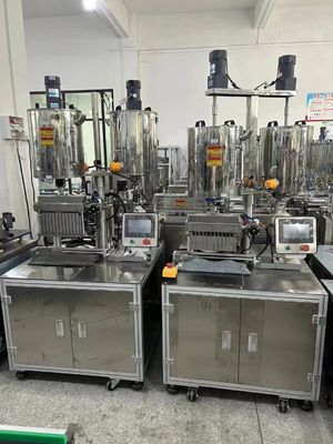 Máquina de preenchimento automática de lápis de contorno de doze furos Máquina de preenchimento de caneta de espuma
