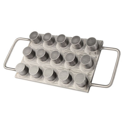 15 Holes máquina de prensagem de pó pode prensar 15pcs Eyeshadow uma vez