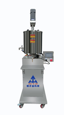 Máquina de preenchimento de creme cosmético de alta precisão com aquecimento e controlo de temperatura digital para batons e produtos à base de óleo