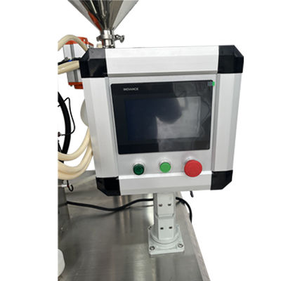 Máquina de preenchimento de aquecimento por parafuso de duas cores, de lavagem a creme, com capacidade grande