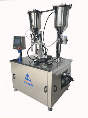 Máquina de enchimento de gelados de duas cores