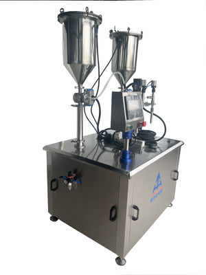 Máquina de enchimento de gelados de duas cores